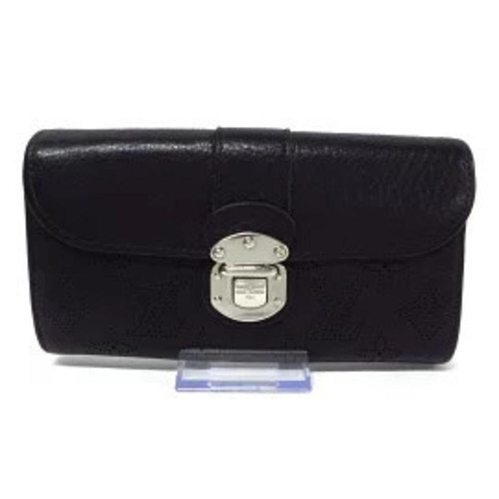 LOUIS VUITTON Portefeuille Iris Long Wallet Noir Black